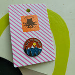 Load image into Gallery viewer, Life is good - Enamel Lapel Pin
