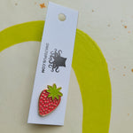 Load image into Gallery viewer, Strawberry - Enamel Lapel Pin
