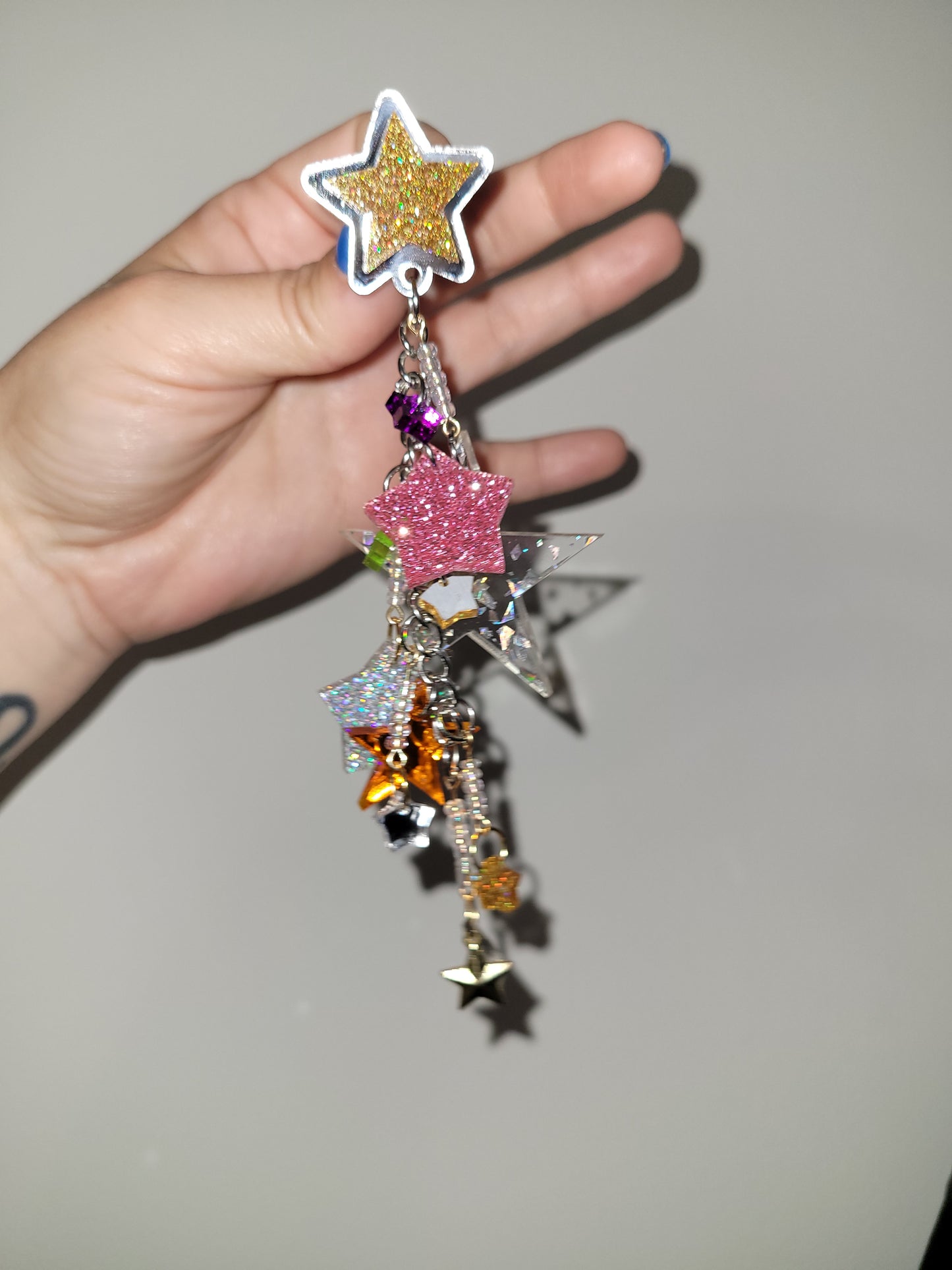 Star Dangle Earrings