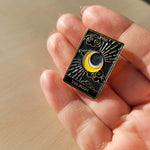 Load image into Gallery viewer, The Moon - Enamel Lapel Pin
