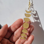 Load image into Gallery viewer, Mama Moon Phase Earrings

