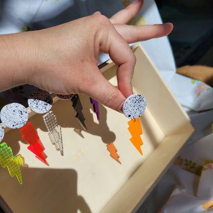 Power Bolt Earrings