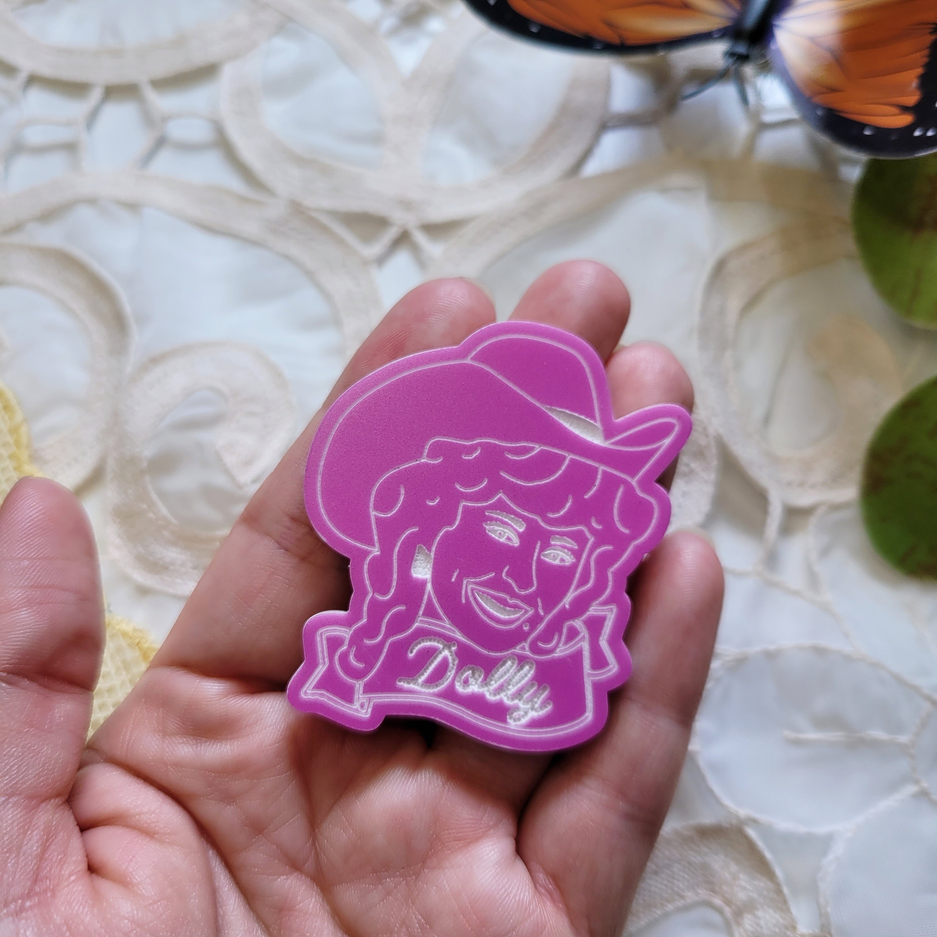 Yeehaw Dolly Parton Magnet